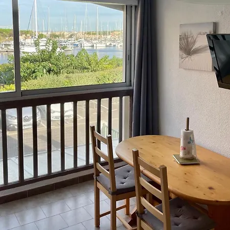 Studio Face A La 4 Couchages - Gratuits Piscine Tennis Et Un Parking Prive Rare Et Tres Utile - Vue Magnifique Sur La - Agreable En Toutes Saisons Ile Des Pecheurs - La Brigantine - Emplacement Et Vue Rares Au Cap D'agde *